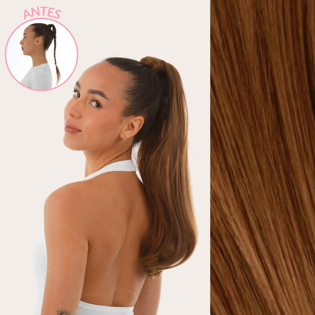 ¡SOLO HOY! OFERTA LIMITADA -40% Dto. PONYTAIL LISA O RIZADA